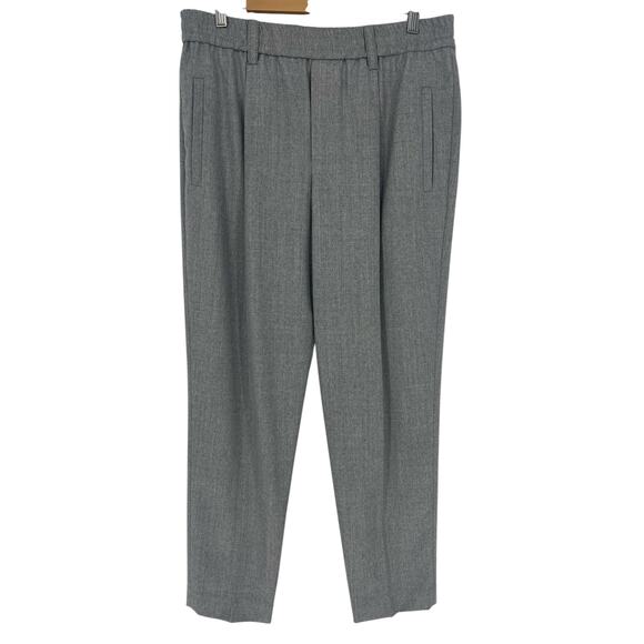 Brunello Cucinelli 100% Wool Monili Gray Pants - Picture 8 of 14